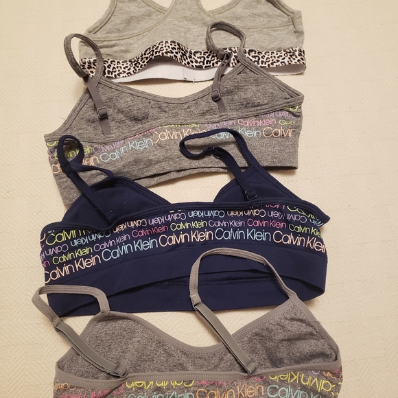 Calvin Klein Bralette Girls Size S/6X - Picture 2 of 4